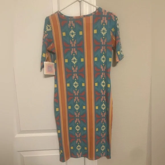 LuLaRoe Julia dress size small - Picture 4 of 5